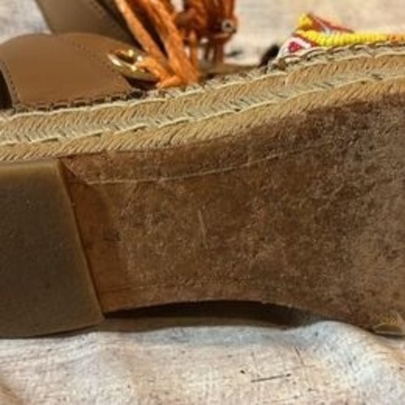 Sam Edelman Neera Beaded Espadrilles Sandals Size 7‎ - Picture 3 of 4